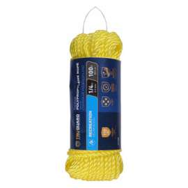 1/4x100YEL Poly Rope