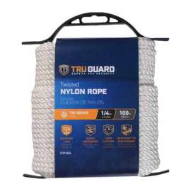 1/4x100 WHT Nyl Rope