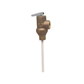 WATTS 1XL Series 0004494 Relief Valve, 1/2 in, MNPT x FNPT, Bronze Body