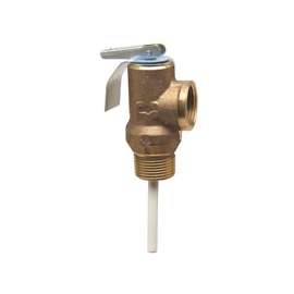 WATTS LF10L Series 0121337 Relief Valve, 3/4 in, MNPT x FNPT, Bronze Body