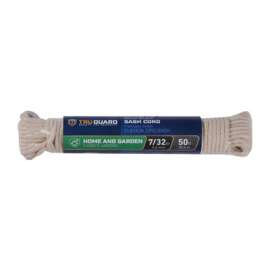 7/32x50 NAT Sash Cord