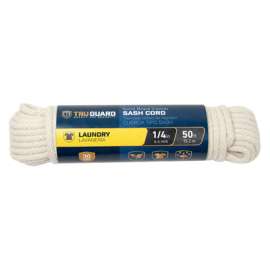 1/4x50Cott Sash Cord