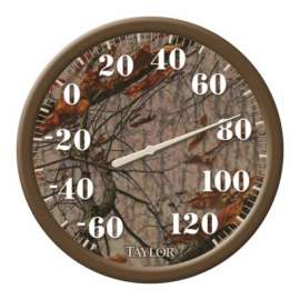 13.25" WHT Thermometer