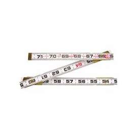 Red End Two Way Rulers, 6 ft, Wood