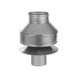 SELKIRK 198802 Anti-Downdraft Cap, 7-3/4 x 9 in Dia, Stainless Steel