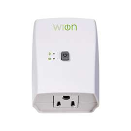 CCI 50050 Wi-Fi Outlet, 15 A, 125 V, White