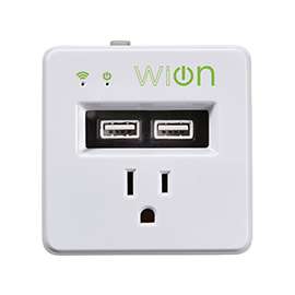 CCI 50055 Wi-Fi Wall Tap, 15 A, 125 V, White