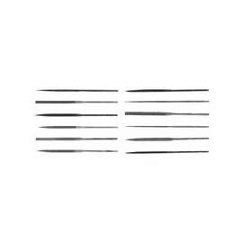 6-1/4" #2 EQUALING NEEDLE FILE