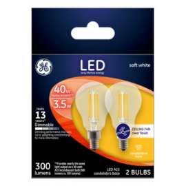 GE 2PK 3.5W SW A15 Bulb