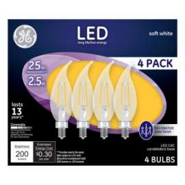 GE4PK2.5W SW CAC Bulb
