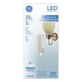 GE 3W WHT T4 G9 Bulb
