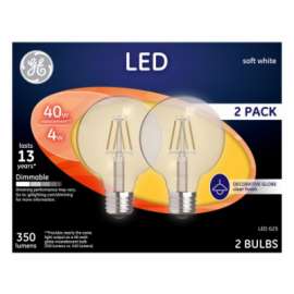 GE2PK 4.5W Day G25 Bulb