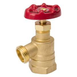 1" BRS Bent GDN Valve