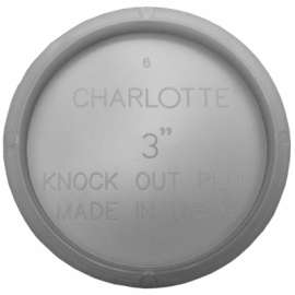 WHT 3" PVC Test Cap