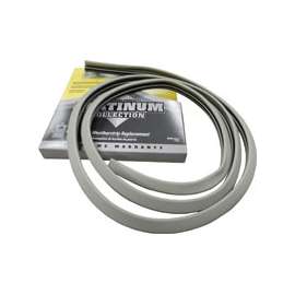 M-D Platinum Series 91892 Replacement Weatherstrip, 1.1 in W, 9 in L, TPV3 Rubber, Beige