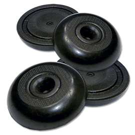 TG 4PK 1-1/8" BLK Pads