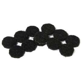 TG 24PK 3/4" BLK Pads