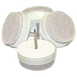 TG 8PK Tan Nail Glides