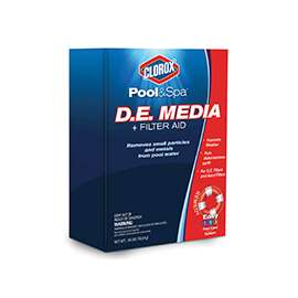 Clorox 50024CLX Filter Aid, Solid, 24 lb