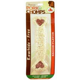 8" Bacon Bone Dog Treat