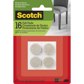 16CT 3/4" BGE Felt Pads