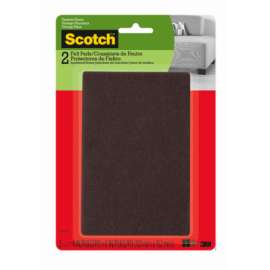2CT 4x6 BRN Felt Pads