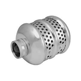 Landscapers Select BS-1 Bubbler Sprinkler, Aluminum, Silver