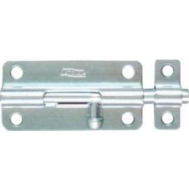 4" Zinc Barrel Bolt