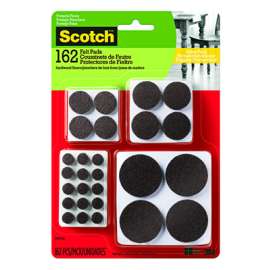 162CT BRN Felt Pads