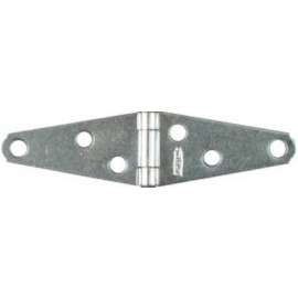 2PK 2" Zinc Strap Hinge