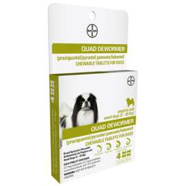 4PK SM Dog Dewormer