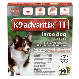 4PK LG RED Dog Control