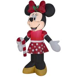 3.5' Minnie/Candy Cane