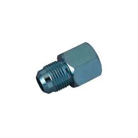 BrassCraft PSSL-15 Pipe Union, 3/8 x 1/2 in, Flare x FIP, Stainless Steel