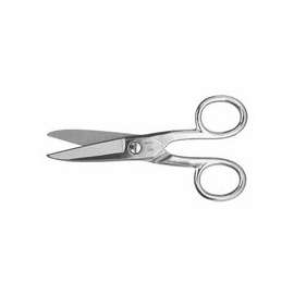 Double Notched Electrician's Scissors, 5 1/4 in, Vinyl Pouch