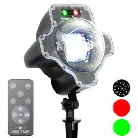 Snowfall Laser Light