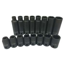 MM 16PC Met Socket Set