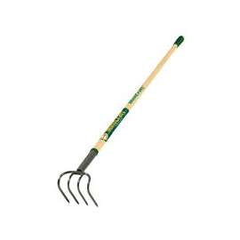 Landscapers Select 34577 Garden Cultivator, 5 in L Tine, 4-Tine