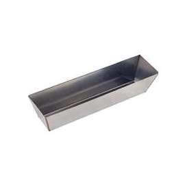 Vulcan C052253L Drywall Mud Pan, 120 cu-in Capacity, 14-1/4 in L Bottom, 2-3/4 in W Bottom, Stainless Steel