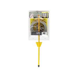 Boss Pet PDQ Q5730DOM99 Tie-Out/Dome Stake Combo, 30 ft L Belt/Cable, For: Dogs Up to 125 lb