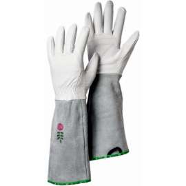 LadiesMED WHT GDN Glove
