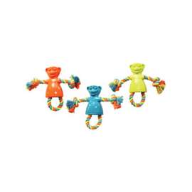 Chomper WB15501 Dog Toy, S, Monkey, Thermoplastic Rubber