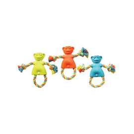 Chomper WB15502 Dog Toy, L, Monkey, Thermoplastic Rubber