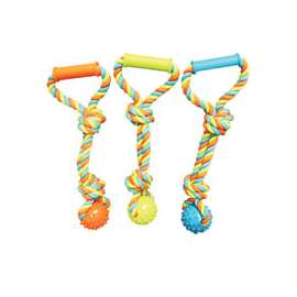 Chomper WB15520 Dog Toy, Tug Spike Ball, Thermoplastic Rubber