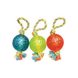 Chomper WB15527 Dog Toy, Tug Ball, Thermoplastic Rubber