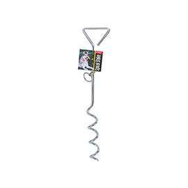 Boss Pet 01312 Spiral Tie-Out Stake, Steel
