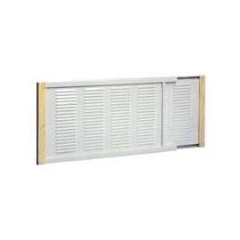 Frost King W.B. Marvin AWS1207 Window Screen, 10 in L, 21 to 37 in W, Aluminum