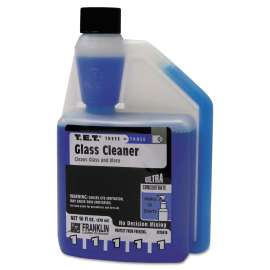 T.E.T. #1 Glass Cleaner, Clean Scent, Liquid, 16 oz. Bottle