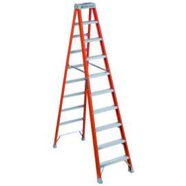 10' FBG 1A Stepladder