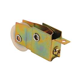 Prime-Line D 1513 Roller Assembly, 1-1/4 in Dia Roller, 5/16 in W Roller, Steel, 1-Roller, B-Tab Mounting